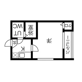 ポルテ星宮【1階】の間取り
