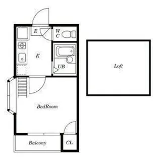 アソシア堀田【102号室】の間取り