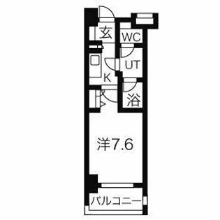 MELIV鶴舞【2階】の間取り