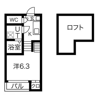 La Fonte【101【通常プラン】号室】の間取り