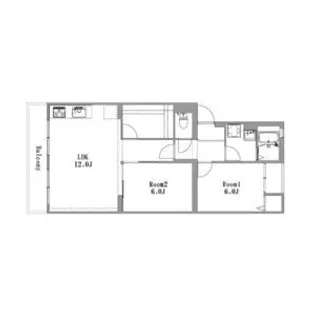 ハイツエクセル【2階】の間取り