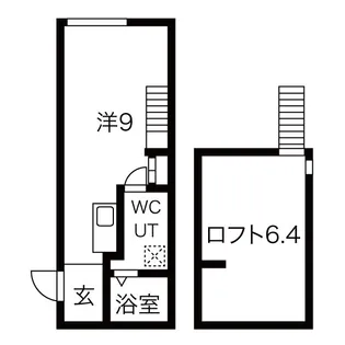 メゾン・ド・ルポ【1階】の間取り
