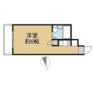 サンシティ八剣【4階】の間取り