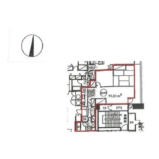 錦パークビル【22階】の間取り
