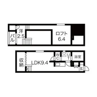 Via・Monte (ヴィア・モンテ)【1階】の間取り