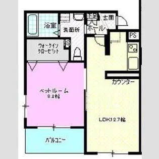 bianco luce【3階】の間取り