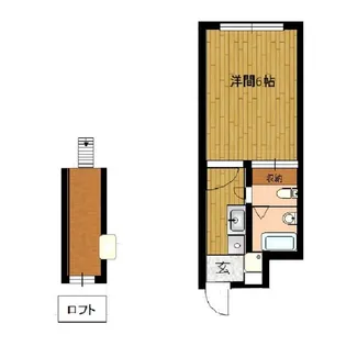 IST港陽【204号室】の間取り