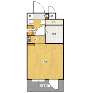 桜山アネックス【503号室】の間取り