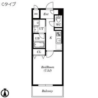 LAPIS TWOLES【12階】の間取り