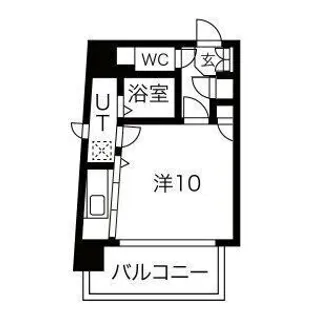 THE DOORS(ザ ドアーズ)【6階】の間取り