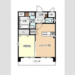 パール【1階】の間取り