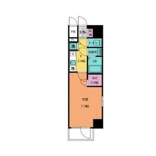 エスリード名城公園プライム【1106号室号室】の間取り