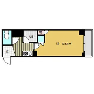 シティーライフ正木【4階】の間取り