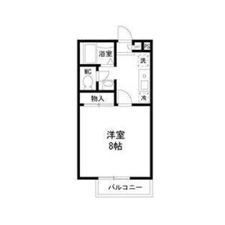 HOMEST旭【202号室】の間取り