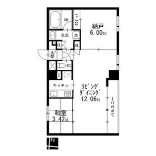 RIVO瑞穂公園【4階】の間取り