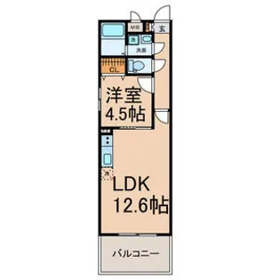 Premiere【4階】の間取り