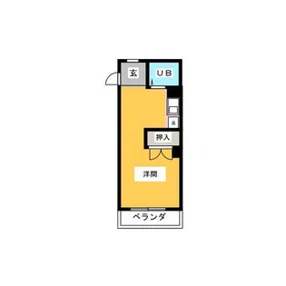 コーポヤマダ【201号室】の間取り