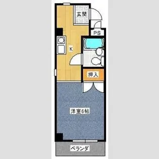 ヒルトップA【1階】の間取り