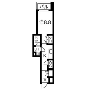 Fuchsia『フクシア』【2階】の間取り