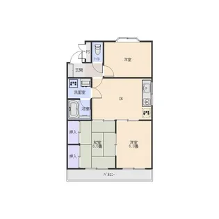 ドリーム池見【4階】の間取り