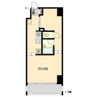 S-FORT六番町【0202号室】の間取り