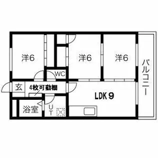 第2和光ハイム【203号室】の間取り