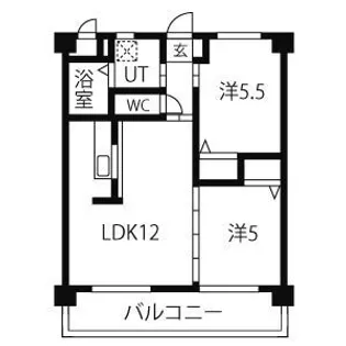 アザレア ヒル【3階】の間取り
