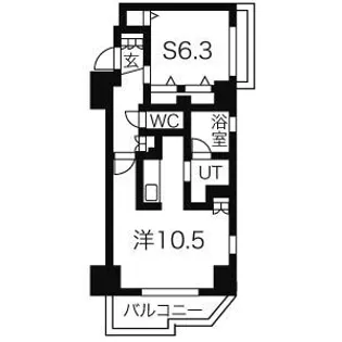 CASSIA車道(旧:クリオ車道)【4階】の間取り