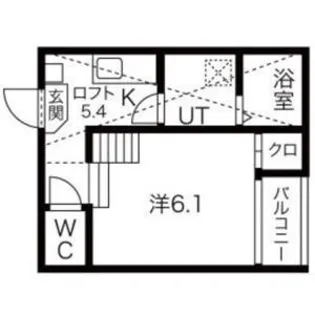 コンフォール松原町【1階】の間取り