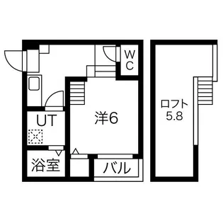 テラス吹上【2階】の間取り