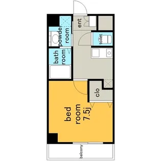 オリジン社が丘【102号室】の間取り