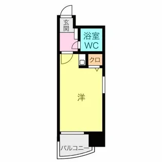 ライオンズマンション亀島【9階】の間取り