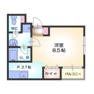 カトレヤ21【3階】の間取り