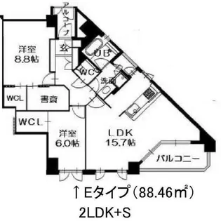 Le Ciel 八事【2階】の間取り