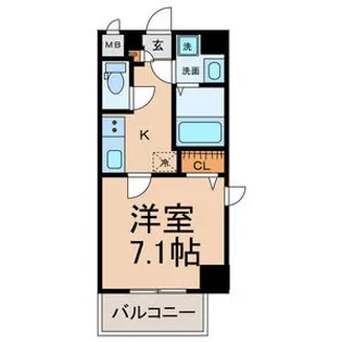 Z・R名駅【3階】の間取り