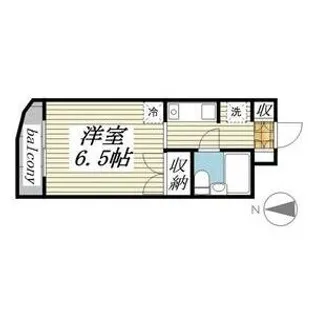 メゾン・ド・アビーム【0403号室】の間取り