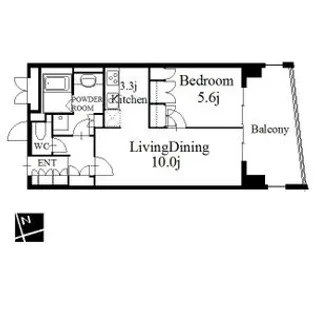 セイント橘【3階】の間取り