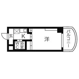 岩井橋ロイヤルハイツ【7階】の間取り