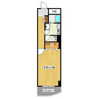 グレースガーデンプラザ【8C号室】の間取り