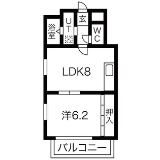 エムワン一社【5階】の間取り