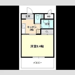 ライフ21【3階】の間取り