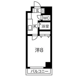 プラーチド【1階】の間取り