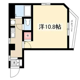 クレセール花の木【3階】の間取り