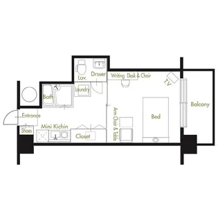 アトリアム吹上【6階】の間取り