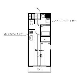 クレスト神前【2階】の間取り
