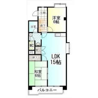 第3友愛マンション【502号室】の間取り