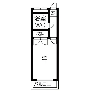 ニッシンハイツ笠寺【3階】の間取り