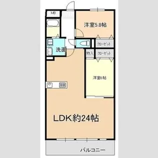 グランドステージNAKANO【5階】の間取り