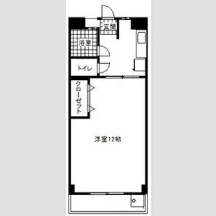 半ノ木ビル【3階】の間取り