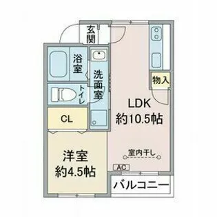 本郷ミユキビル【1階】の間取り